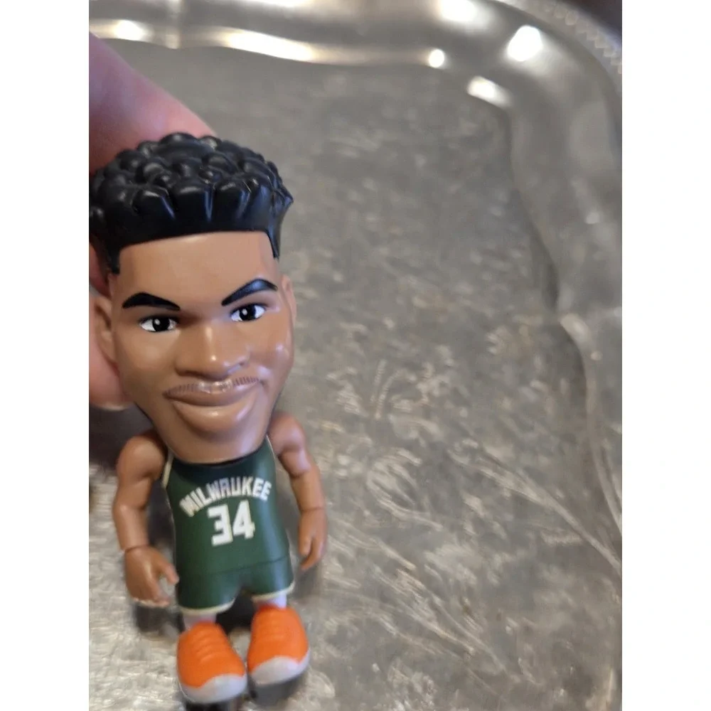 Zuru, Nba Ballers Miniature, Denever Nuggets, Milwaukee Bucks